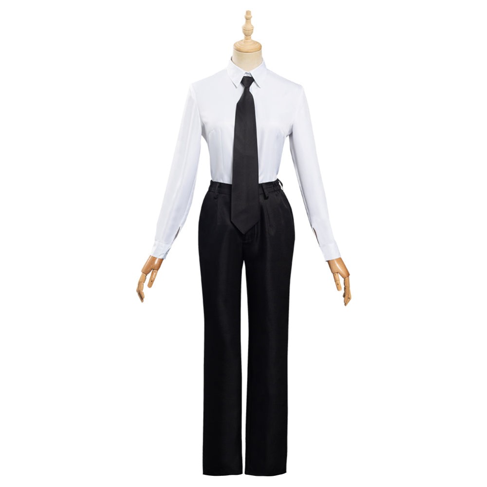 Chainsaw Man Shirt Pants Makima Suit Cosplay Costume Halloween Carnival Outfit