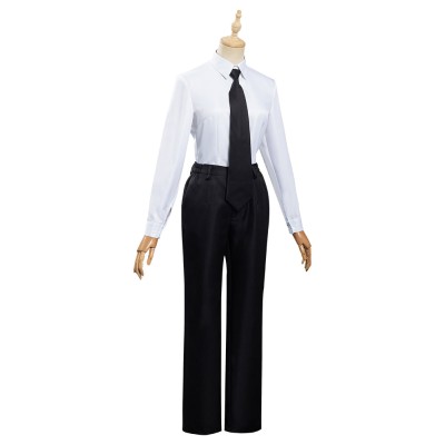 Chainsaw Man Shirt Pants Makima Suit Cosplay Costume Halloween Carnival Outfit