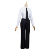 Chainsaw Man Shirt Pants Makima Suit Cosplay Costume Halloween Carnival Outfit