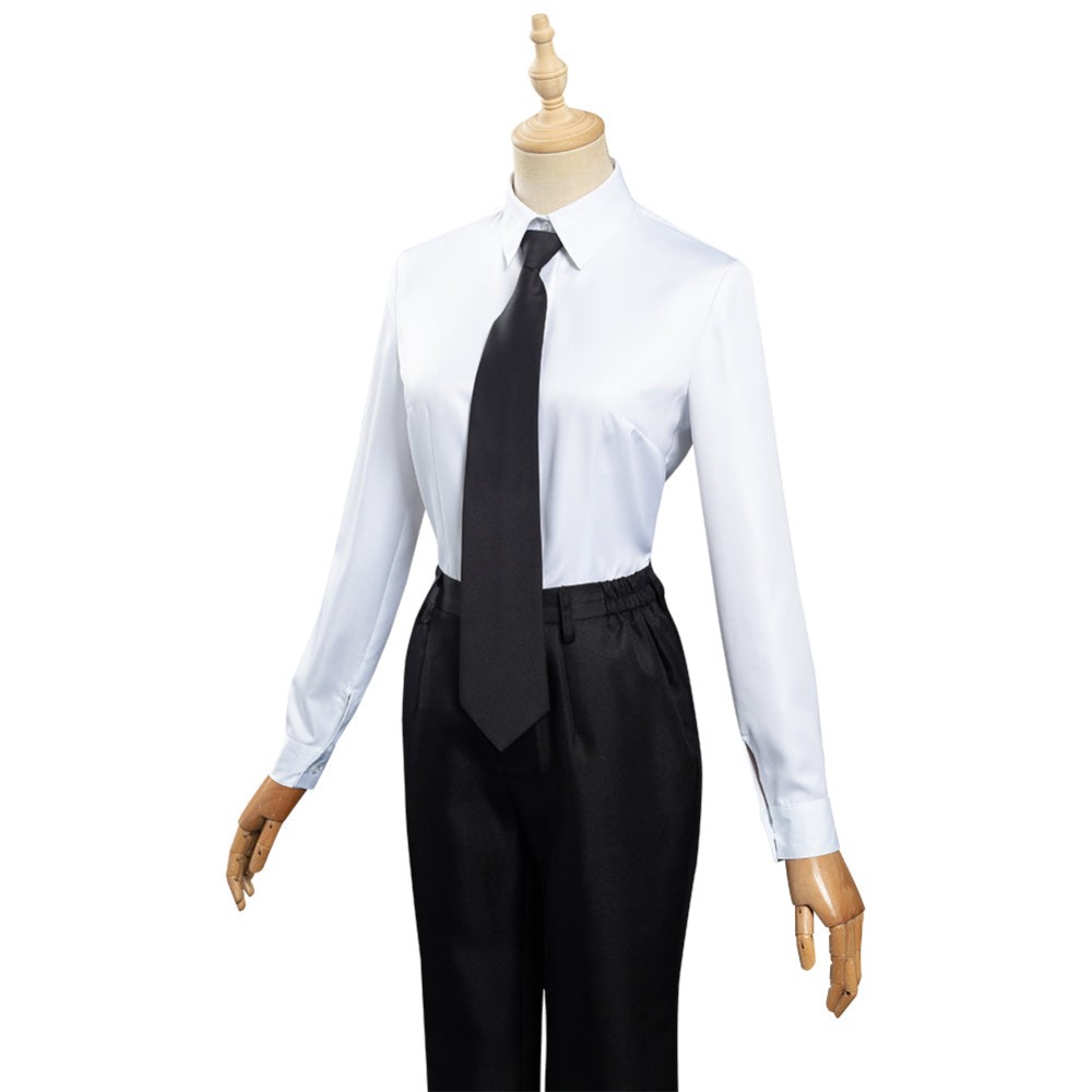 Chainsaw Man Shirt Pants Makima Suit Cosplay Costume Halloween Carnival Outfit
