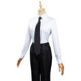 Chainsaw Man Shirt Pants Makima Suit Cosplay Costume Halloween Carnival Outfit