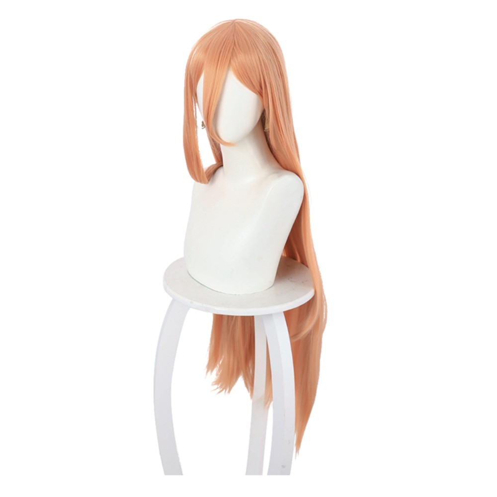 Chainsaw Man Power Wig Heat Resistant Synthetic Hair Party Props Cosplay Costume Halloween Carnival