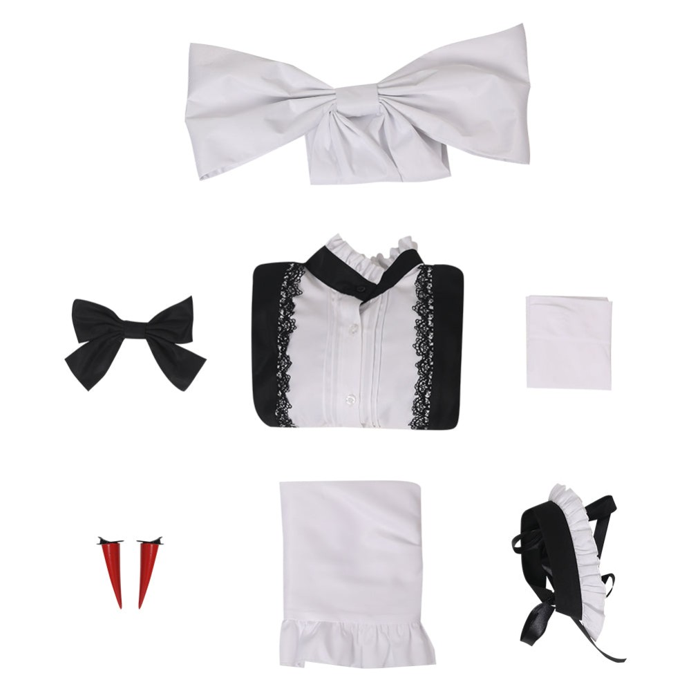 Chainsaw Man - Power Maid Dress Suit Cosplay Costume Halloween Carnival Outfit