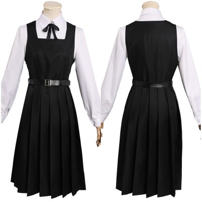 Chainsaw Man - Mitaka Asa Uniform Dress Cosplay Costume Halloween Carnival Outfit