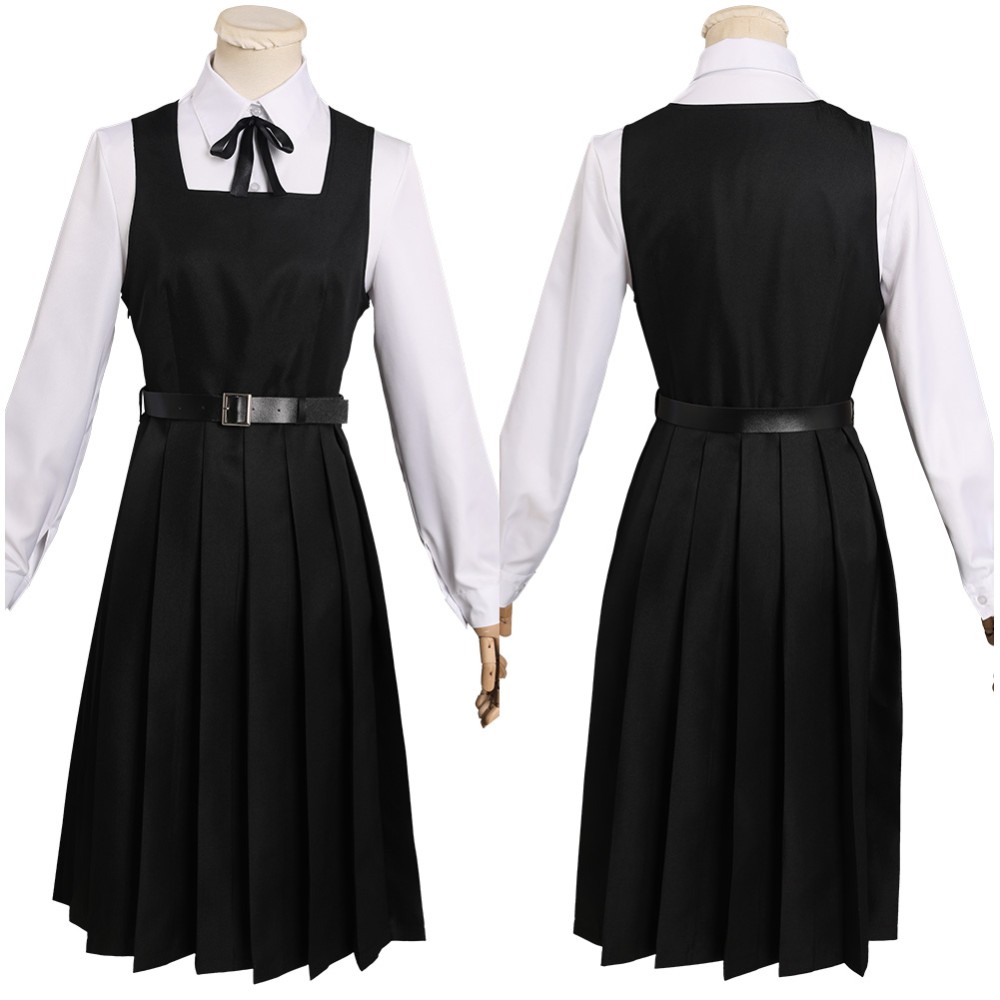 Chainsaw Man - Mitaka Asa Uniform Dress Cosplay Costume Halloween Carnival Outfit