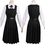 Chainsaw Man - Mitaka Asa Uniform Dress Cosplay Costume Halloween Carnival Outfit