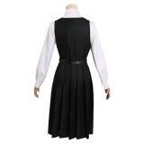 Chainsaw Man - Mitaka Asa Uniform Dress Cosplay Costume Halloween Carnival Outfit