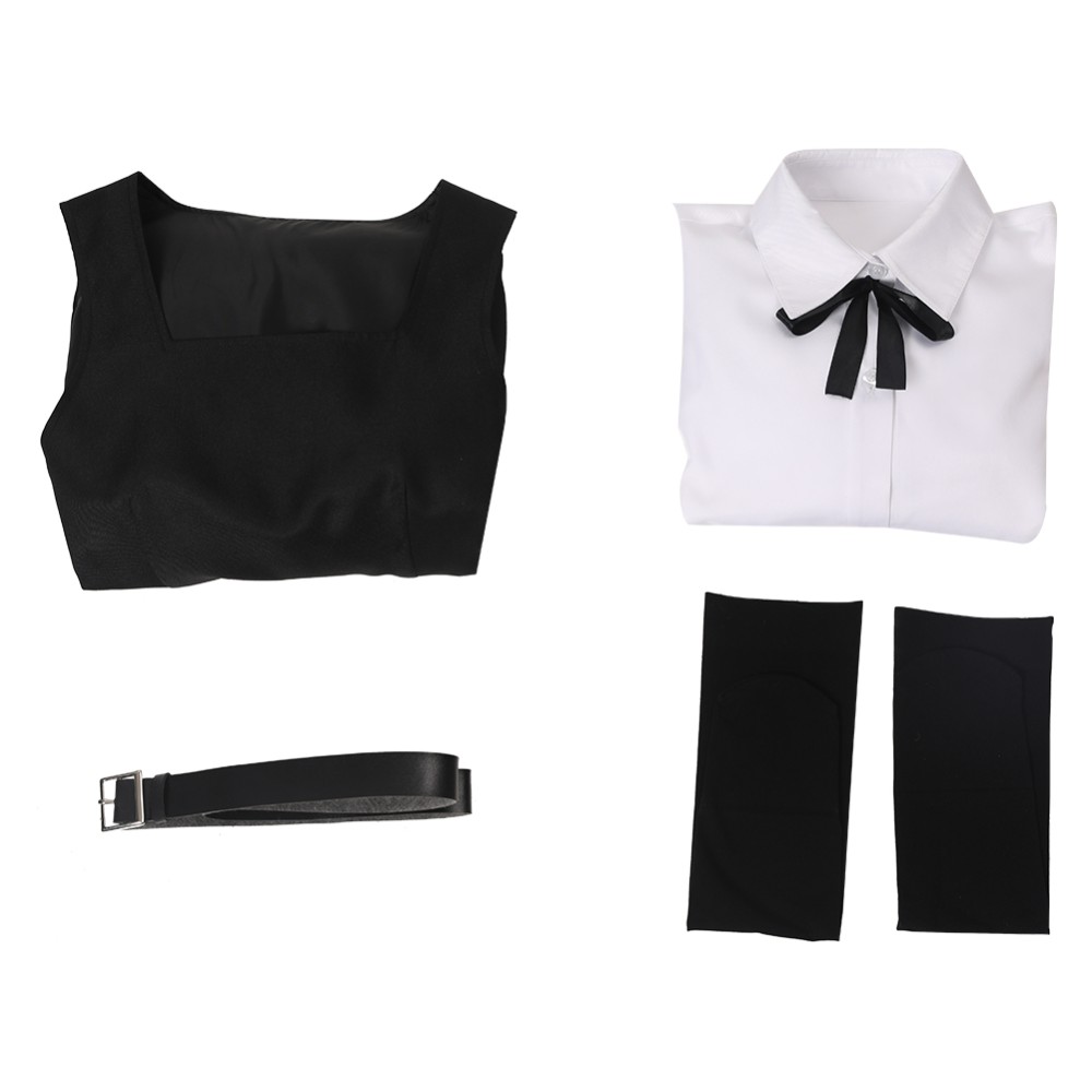 Chainsaw Man - Mitaka Asa Uniform Dress Cosplay Costume Halloween Carnival Outfit