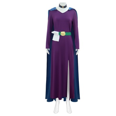 Catwoman Selina Kyle Purple Cape Edition Set Party Cosplay Costume Halloween Carnival