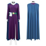 Catwoman Selina Kyle Purple Cape Edition Set Party Cosplay Costume Halloween Carnival