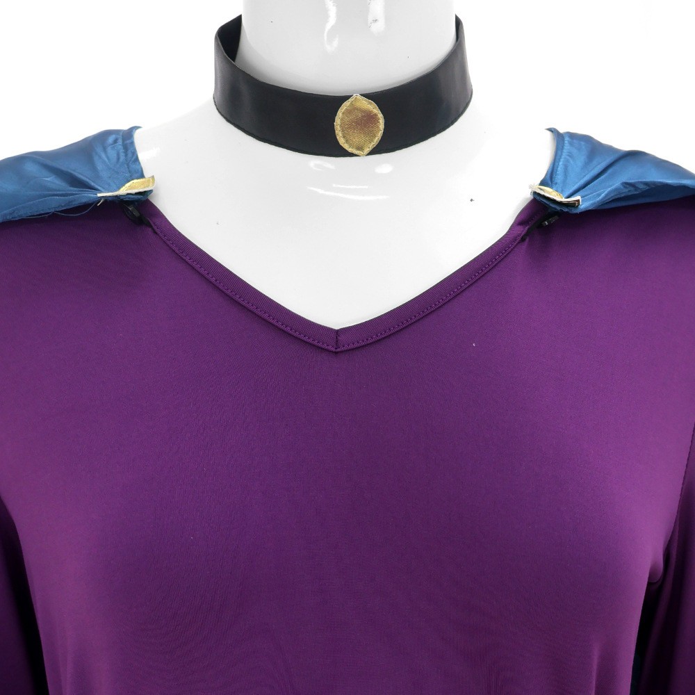 Catwoman Selina Kyle Purple Cape Edition Set Party Cosplay Costume Halloween Carnival