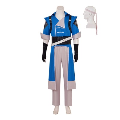 Castlevania: Nocturne Season 2 Richter Belmont Men Blue Cosplay Costume Halloween Carnival Outfit