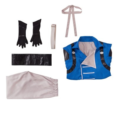 Castlevania: Nocturne Season 2 Richter Belmont Men Blue Cosplay Costume Halloween Carnival Outfit