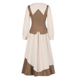 Cardcaptor Sakura Tomoyo Daidouji Khaki Dress Cosplay Costume Halloween Carnival Outfit