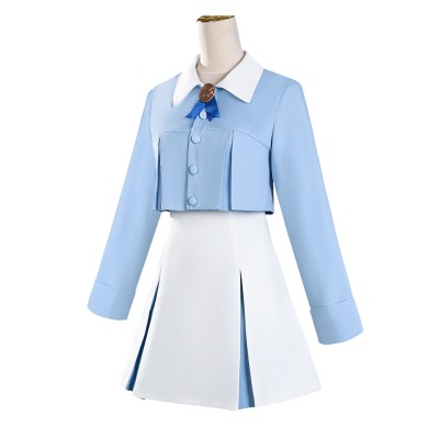 Cardcaptor Sakura Sakura Kinomoto Women Blue Skirt Party Cosplay Costume Halloween Carnival Outfit