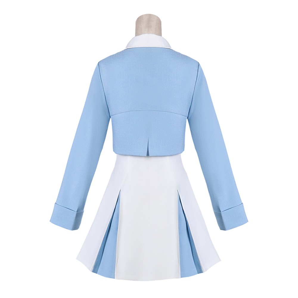 Cardcaptor Sakura Sakura Kinomoto Women Blue Skirt Party Cosplay Costume Halloween Carnival Outfit
