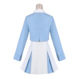 Cardcaptor Sakura Sakura Kinomoto Women Blue Skirt Party Cosplay Costume Halloween Carnival Outfit