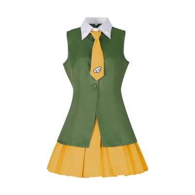 Cardcaptor Sakura Sakura Kinomoto Green Skirt Set Party Cosplay Costume Halloween Carnival
