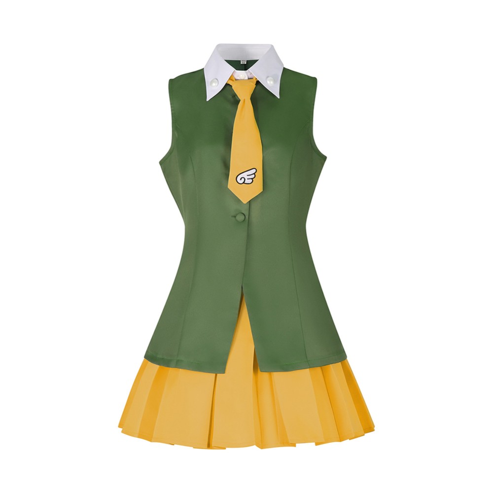 Cardcaptor Sakura Sakura Kinomoto Green Skirt Set Party Cosplay Costume Halloween Carnival