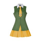 Cardcaptor Sakura Sakura Kinomoto Green Skirt Set Party Cosplay Costume Halloween Carnival