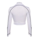 Captain Monica Rambeau White Suit Cosplay Costume Halloween Carnival Outfit