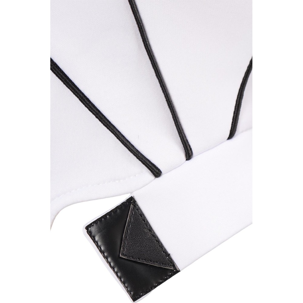 Captain Monica Rambeau White Suit Cosplay Costume Halloween Carnival Outfit