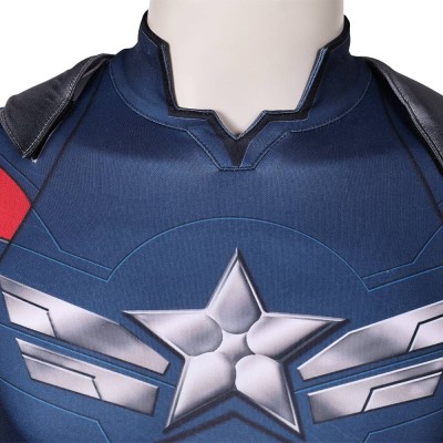 Captain America: Brave New World (2025) Captain America Cosplay Costume Halloween Carnival Outfit