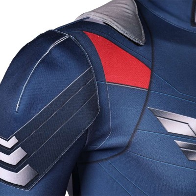 Captain America: Brave New World (2025) Captain America Cosplay Costume Halloween Carnival Outfit