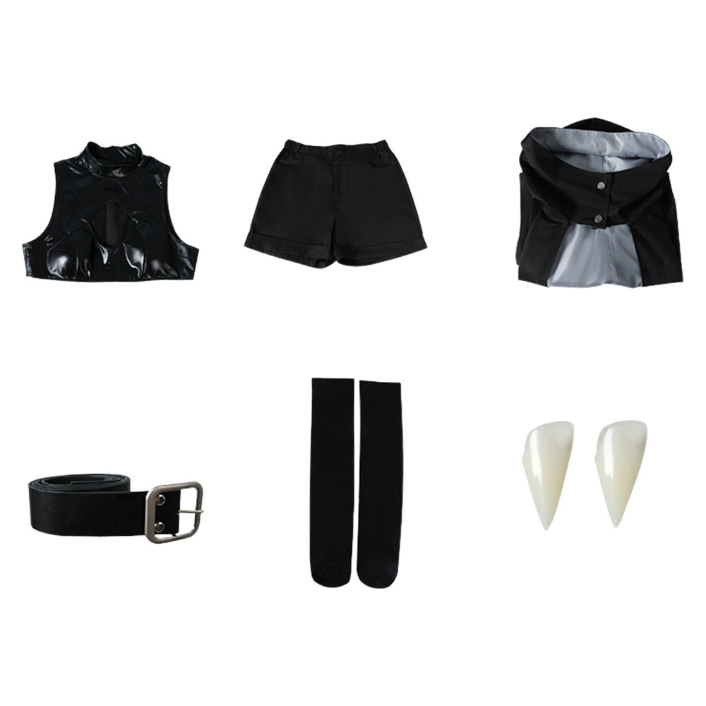 Call of The Night Nanakusa Nazuna Cape Set Party Cosplay Costume Halloween Carnival Outfit