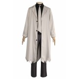 Bungo Stray Dogs Ryunosuke Akutagawa Grey Uniform Suit Cosplay Costume Halloween Carnival Outfit