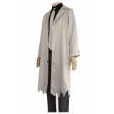 Bungo Stray Dogs Ryunosuke Akutagawa Grey Uniform Suit Cosplay Costume Halloween Carnival Outfit