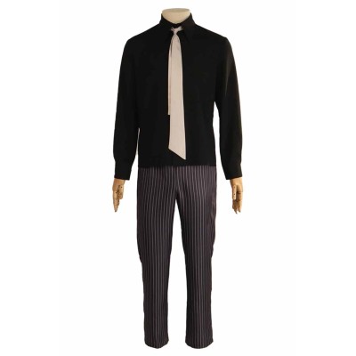 Bungo Stray Dogs Ryunosuke Akutagawa Grey Uniform Suit Cosplay Costume Halloween Carnival Outfit