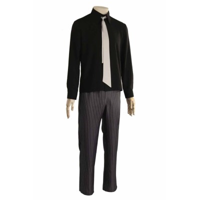 Bungo Stray Dogs Ryunosuke Akutagawa Grey Uniform Suit Cosplay Costume Halloween Carnival Outfit
