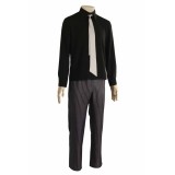 Bungo Stray Dogs Ryunosuke Akutagawa Grey Uniform Suit Cosplay Costume Halloween Carnival Outfit