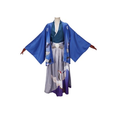 Bungo Stray Dogs Osamu Dazai Kimono Suit Cosplay Costume Halloween Carnival Outfit
