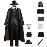 Bungo Stray Dogs Nakahara Chuuya Suit Cosplay Costume Halloween Carnival Outfit