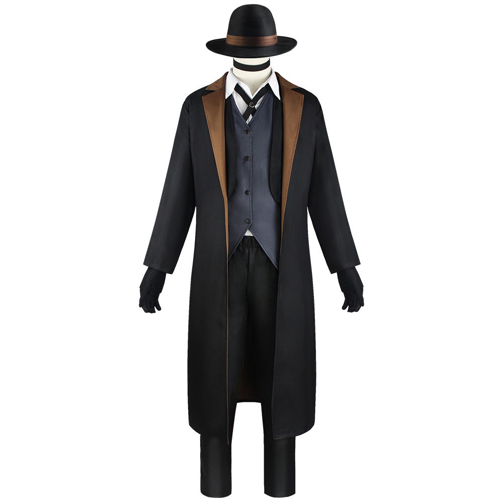 Bungo Stray Dogs Nakahara Chuuya Suit Cosplay Costume Halloween Carnival Outfit
