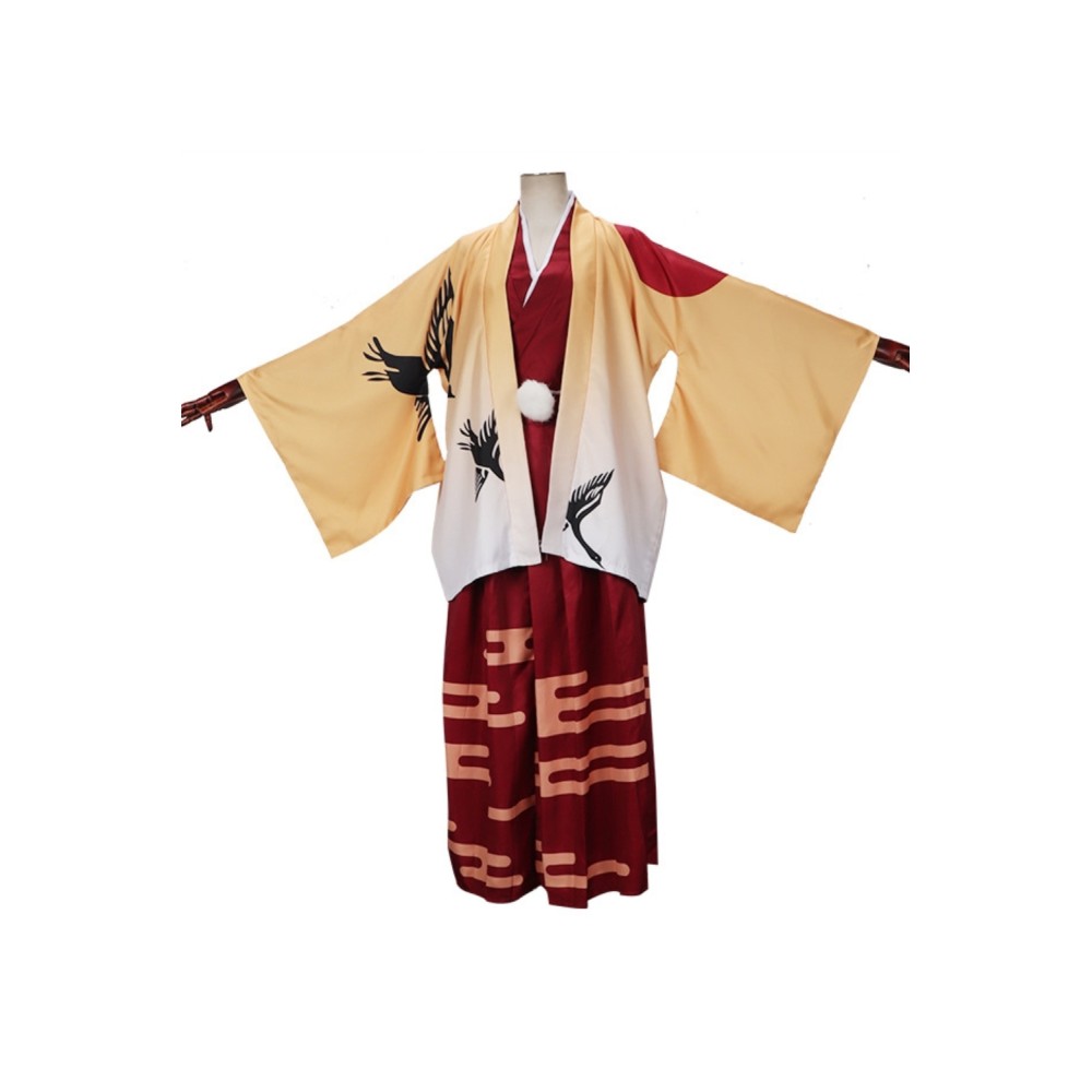 Bungo Stray Dogs Chuuya Nakahara Kimono Suit Cosplay Costume Halloween Carnival Outfit
