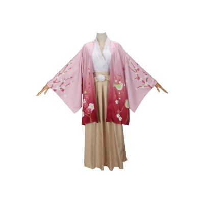 Bungo Stray Dogs Atsushi Nakajima Kimono Suit Cosplay Costume Halloween Carnival Outfit