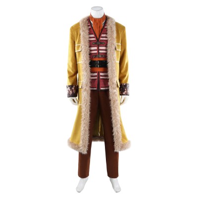 Buggy Brown Trench Coat Cosplay Costume Halloween Carnival Outfit