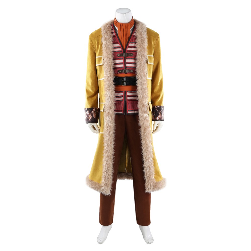 Buggy Brown Trench Coat Cosplay Costume Halloween Carnival Outfit