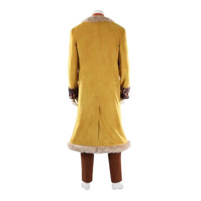 Buggy Brown Trench Coat Cosplay Costume Halloween Carnival Outfit