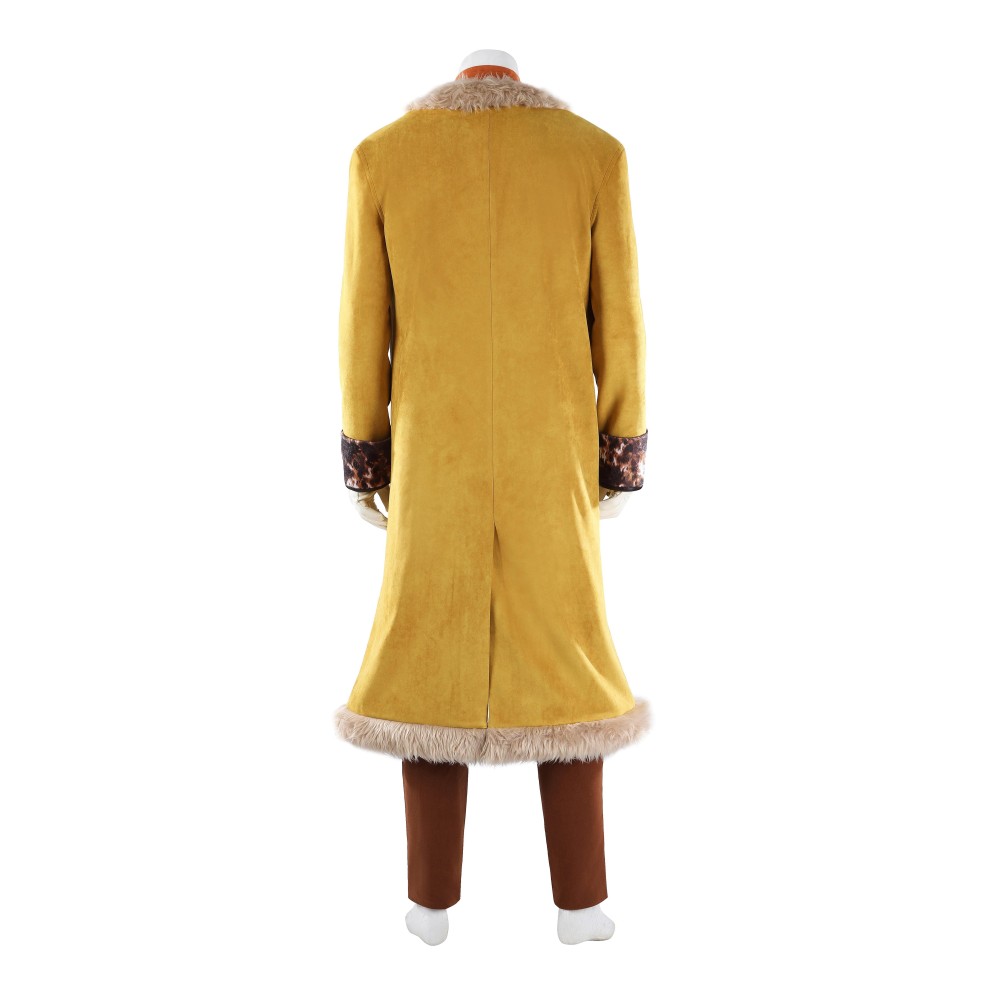 Buggy Brown Trench Coat Cosplay Costume Halloween Carnival Outfit