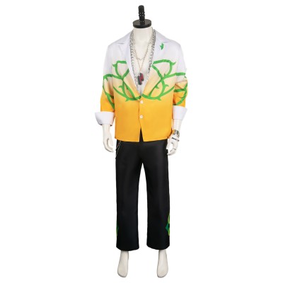 Bucchigiri?! Marito Jin Suit Cosplay Costume Halloween Carnival Outfit