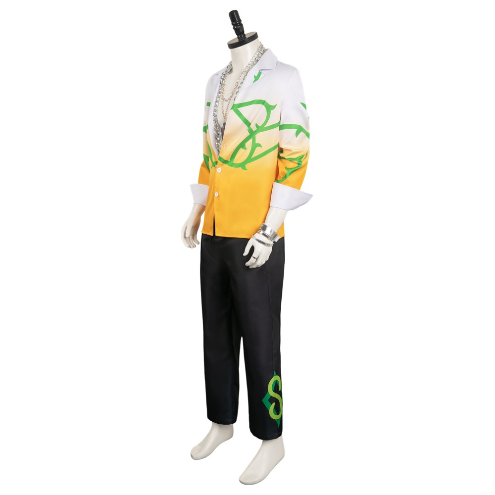 Bucchigiri?! Marito Jin Suit Cosplay Costume Halloween Carnival Outfit