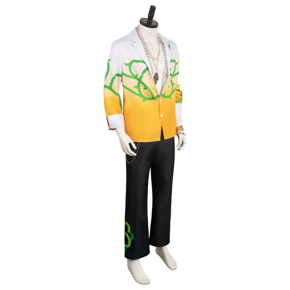Bucchigiri?! Marito Jin Suit Cosplay Costume Halloween Carnival Outfit