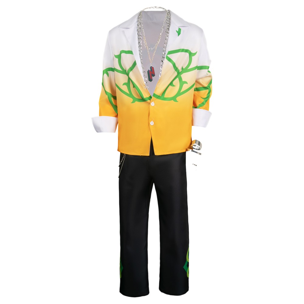 Bucchigiri?! Marito Jin Suit Cosplay Costume Halloween Carnival Outfit