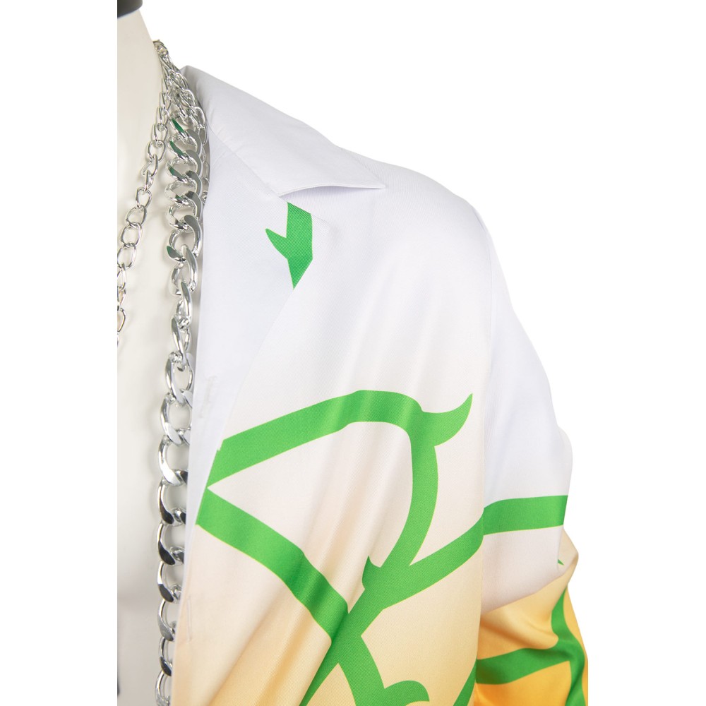 Bucchigiri?! Marito Jin Suit Cosplay Costume Halloween Carnival Outfit