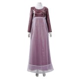Sophie Beckett Women Purple Dress Cosplay Costume Halloween Carnival Outfit