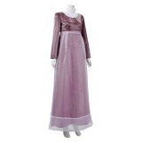 Sophie Beckett Women Purple Dress Cosplay Costume Halloween Carnival Outfit